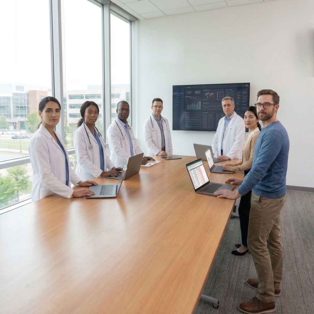 Gigatt Apex multidisciplinary team of clinicians, pharmacists, accountants and IT professionals